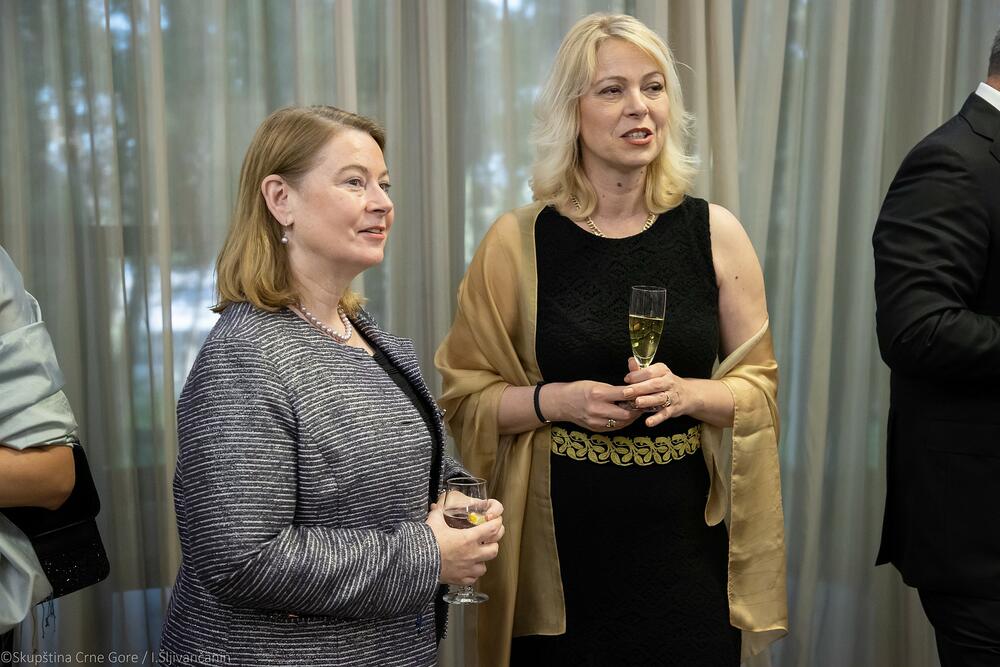 <p>Predsjednica Skupštine nagrade u Vili Gorica uručila ovogodišnjim dobitnicima, slikarki Jeleni Tomašević, književniku Andreju Nikolaidisu i kompozitoru Senadu Gačeviću</p>