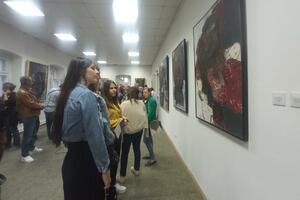 Izložba slika Naoda Zorića otvorena sinoć u Kolašinu