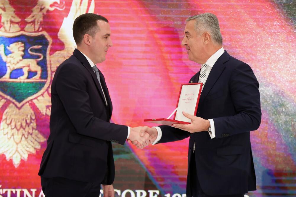 Vuković i Đukanović, Foto: Služba za informisanje Predsjednika Crne Gore