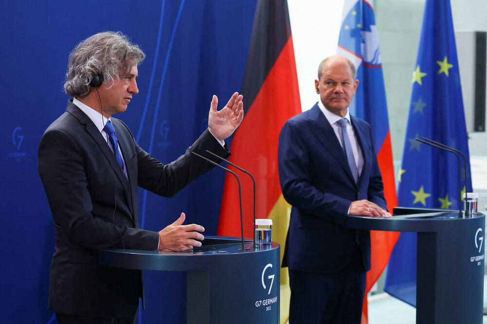 Golob i Šolc u Berlinu, Foto: Reuters