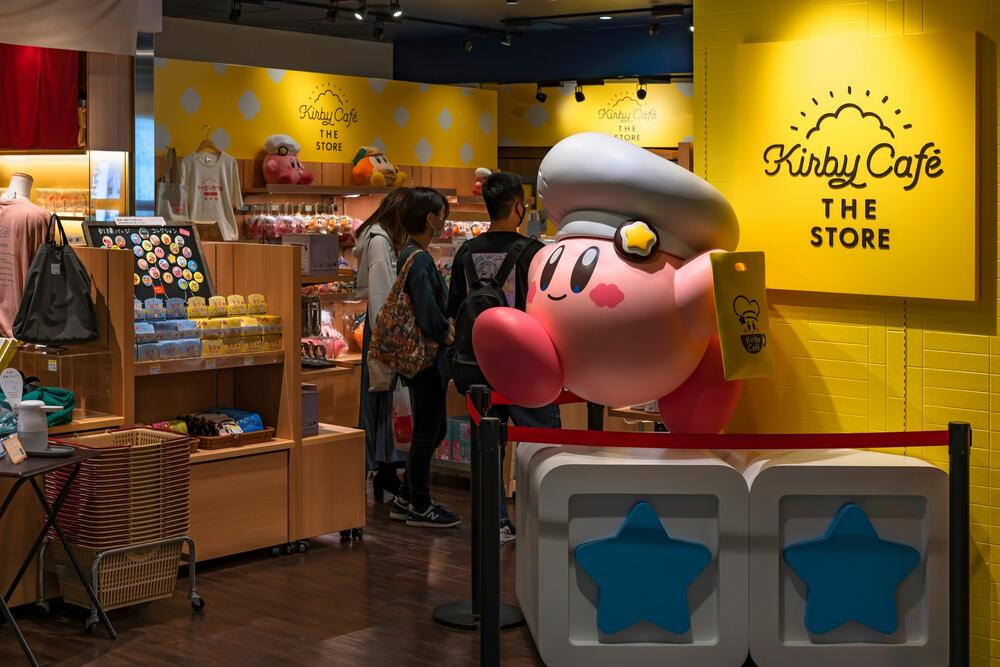 Kirby Cafe, Japan.
