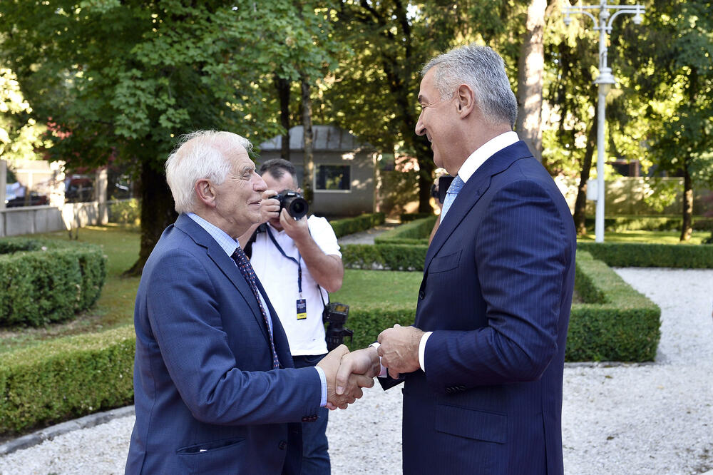 Borelj i Đukanović, Foto: Predsjednik.me