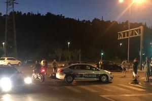Podgorica: Jedna osoba povrijeđena u sudaru automobila i motocikla