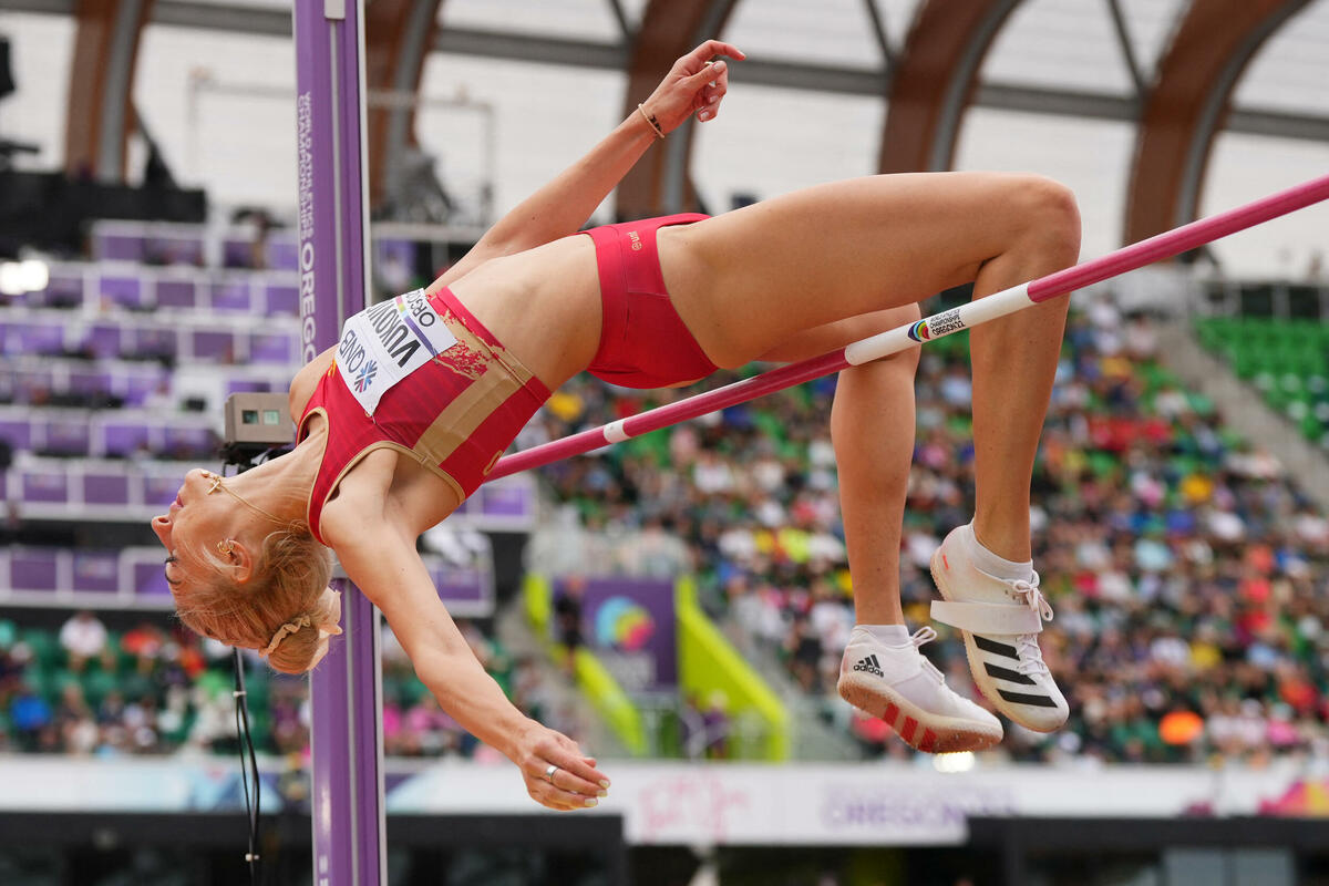 Marija Vukovic è quarta con un salto di 188 centimetri