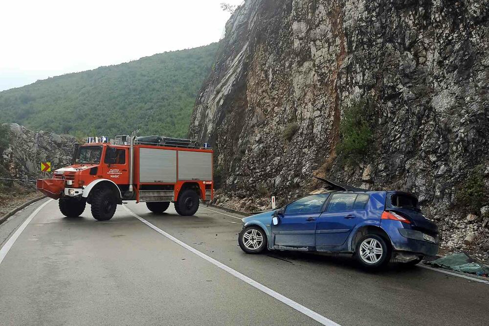 Sa mjesta nesreće, Foto: Služba zaštite i spašavanja Nikšić
