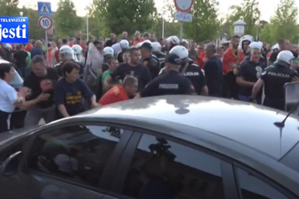 Detalj iz Nikšića, 13. jul, Foto: Screenshot/TV Vijesti