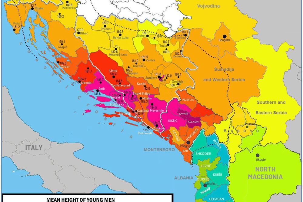 I ranije bili poznati po visini (ilustracija), Foto: Časopis Biology