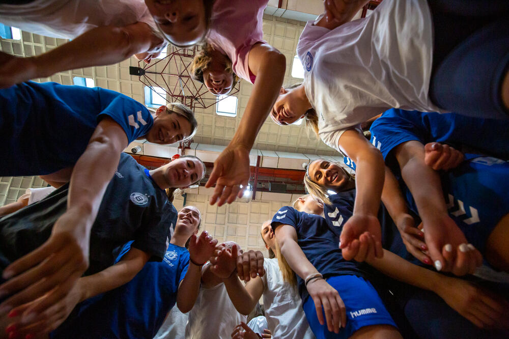 "Plave" se nadaju revanšu Esbjergu u Bemax areni, Foto: Dejan Starčević/ŽRK Budućnost