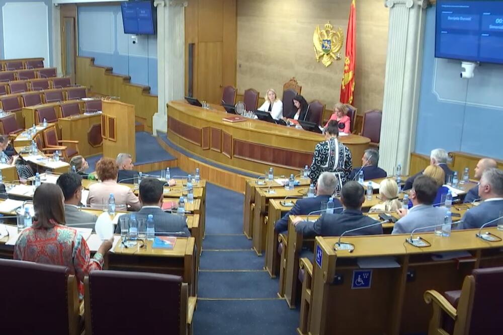 Sa sjednice, Foto: Skupština Crne Gore