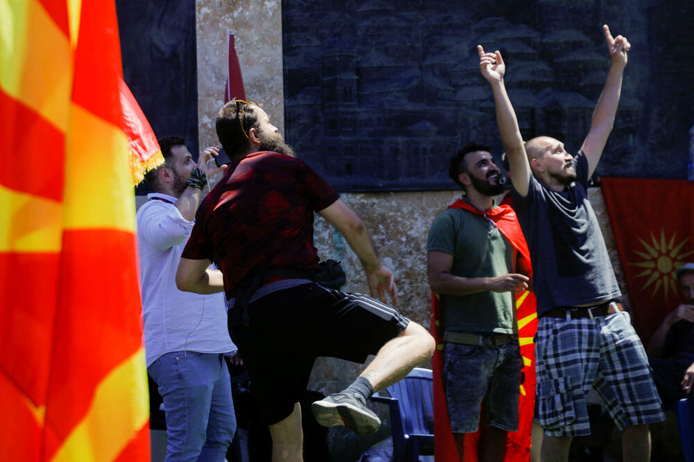Protesti u Skoplju zbog kompromisa sa Bugarskom