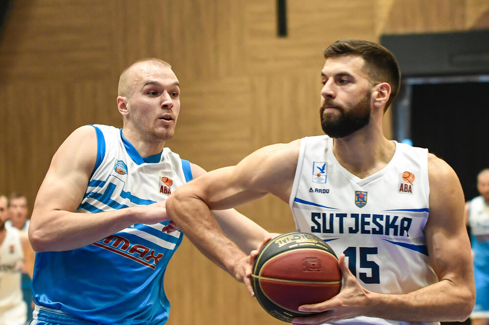 Sa prošlogodišnjeg meča Sutjeske i Podgorice u ABA2 ligi, Foto: ABA League j. t. d/Dragana Stjepanović
