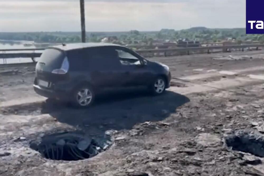 Antonivski most, Foto: Printscreen Twitter/TASS