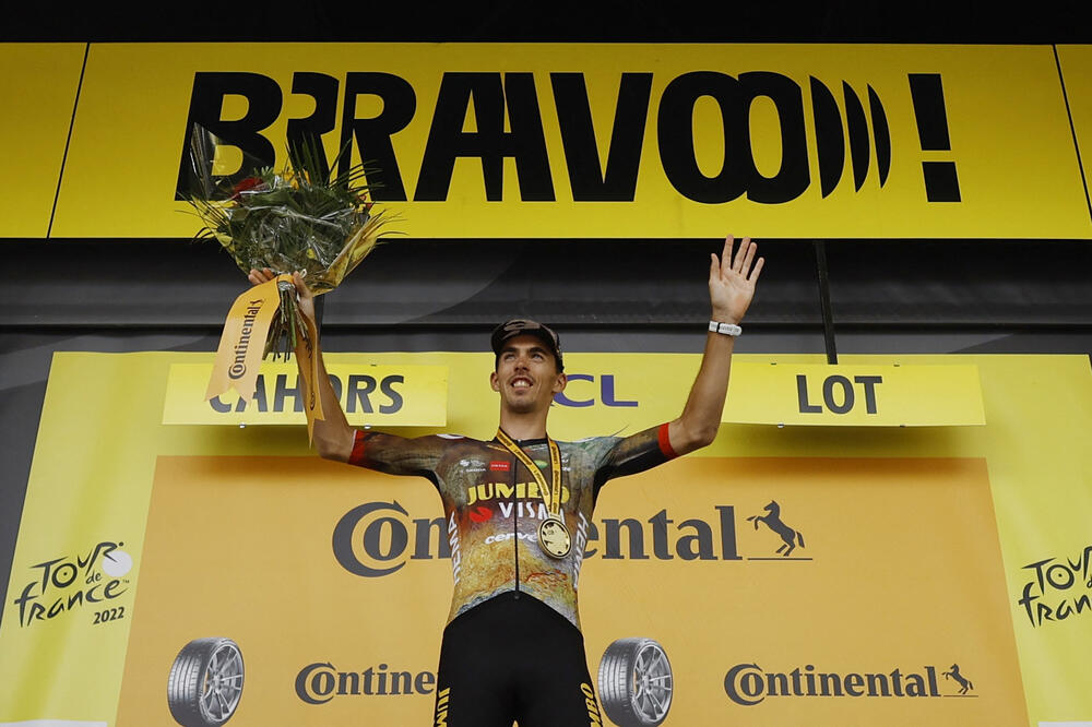 Laport je buio presrećan zbog etapne pobjede na domaćoj trci, Foto: REUTERS