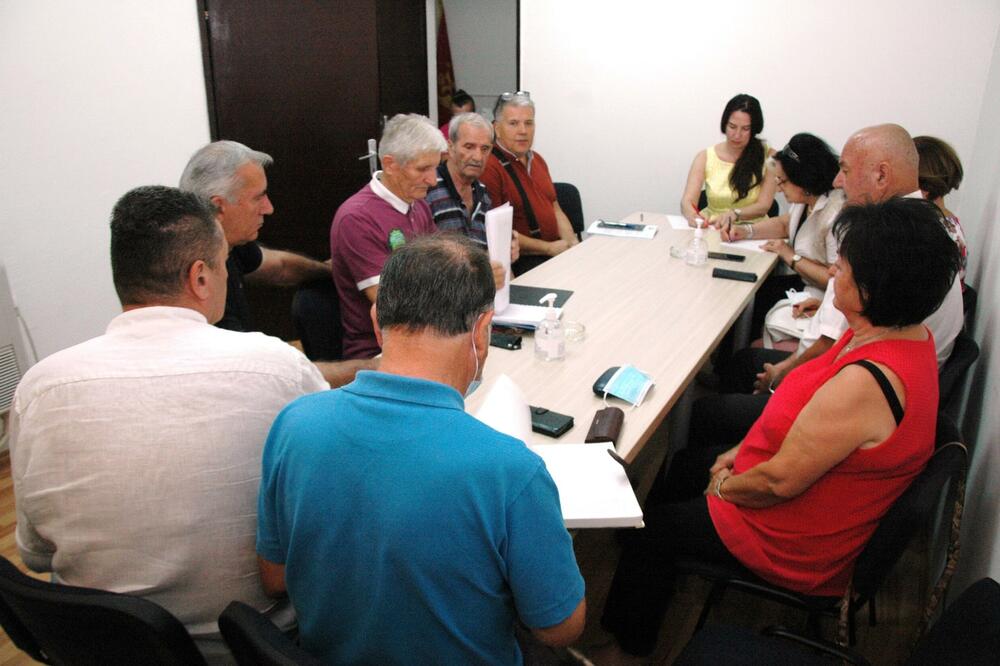 Sa sastanka penzionera sa predstavnicima Fonda PIO, Foto: Privatna arhiva