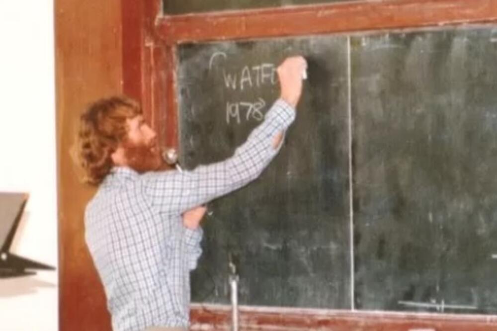 Polard drži predavanje, 1985. godine, Foto: BBC News na srpskom