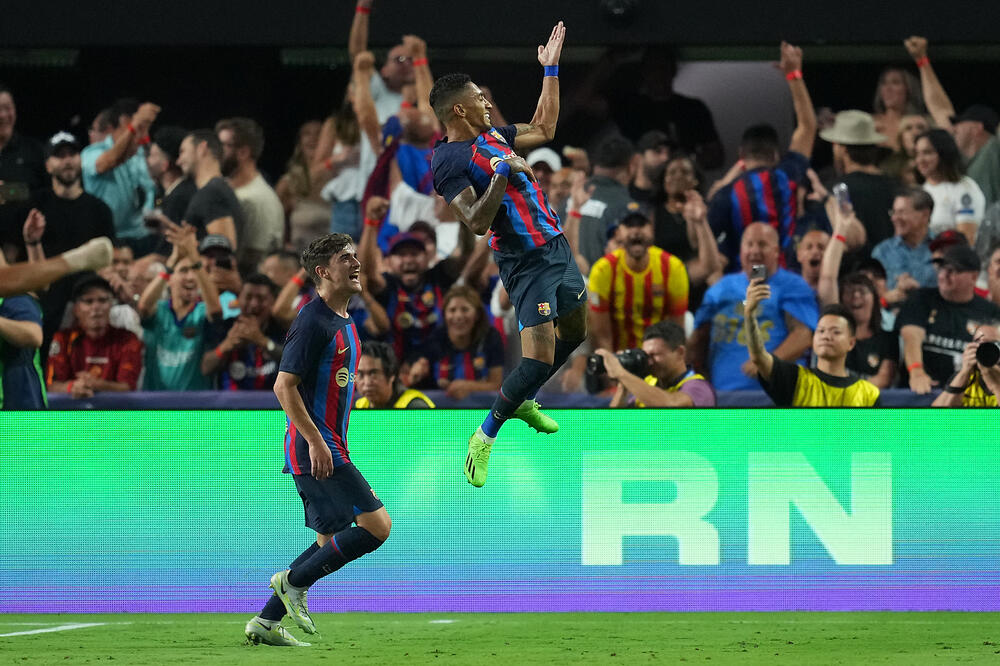 Za igrače Barse pobjeda nad Realom je sreća čak i u prijateljskim utakmicama, Foto: REUTERS