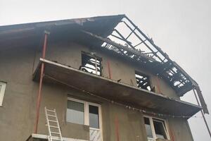Mojkovac: Kuća u naselju Ravni oštećena u požaru