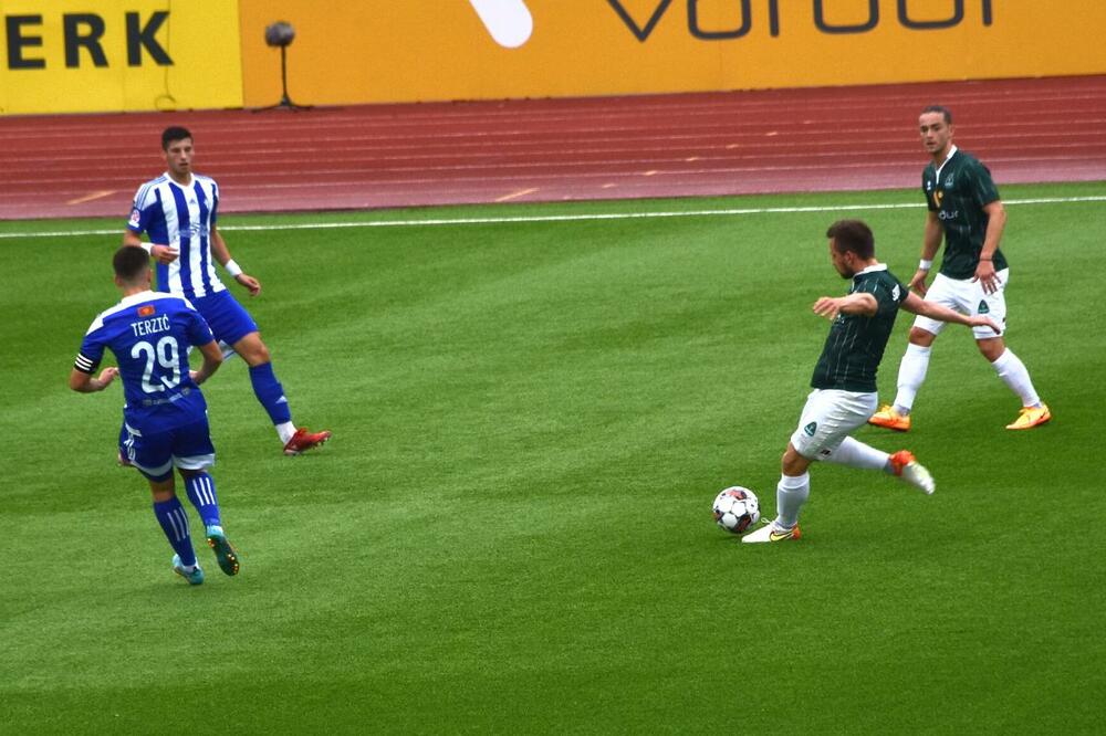 Sa meča Breidablik - Budućnost, Foto: FK Budućnost