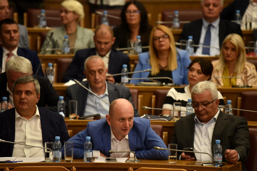 Poslanici Demokratskog fronta, Foto: Boris Pejović