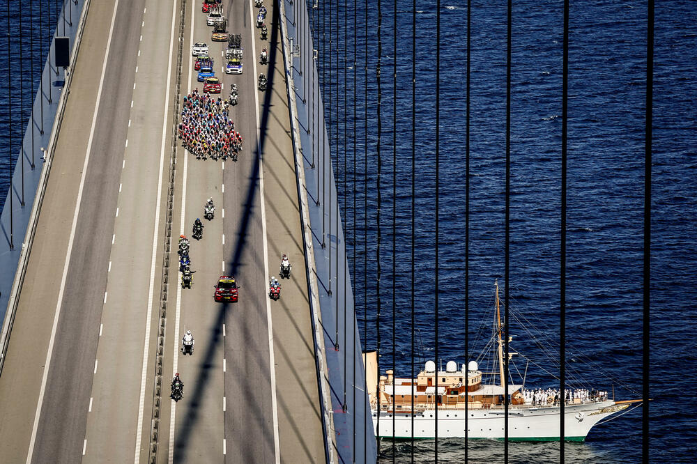 Sa jedne od etapa koja je prolazila kroz Dansku, Foto: Reuters