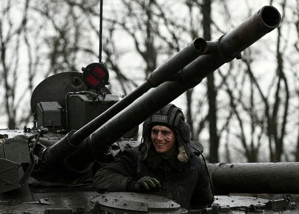 Ruski vojnik tokom vježbi u Rostovskoj oblasti 