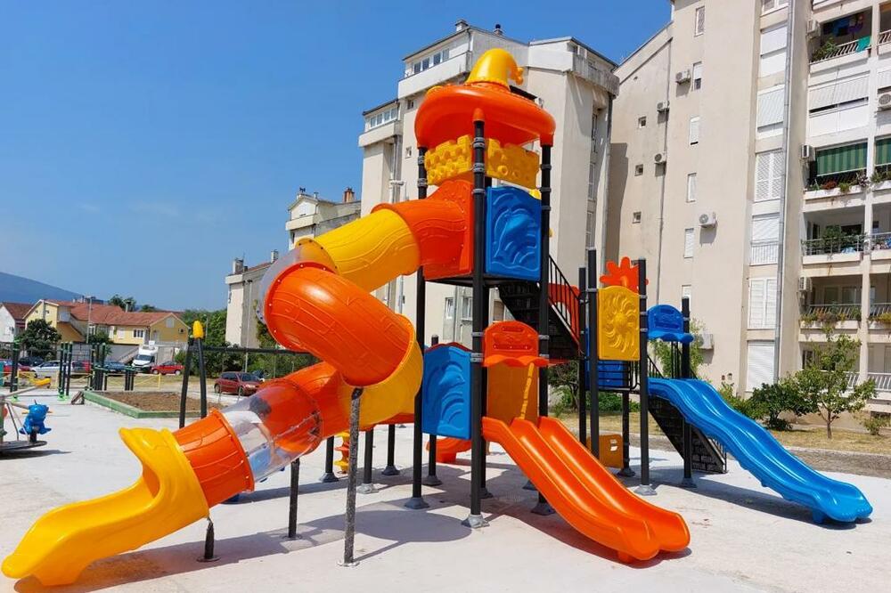 Dječije igralište, Foto: Opština Tivat