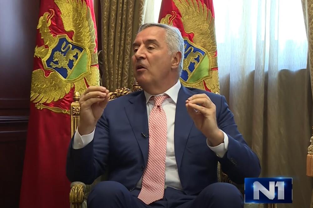 Đukanović, Foto: Screenshot/Youtube/N1