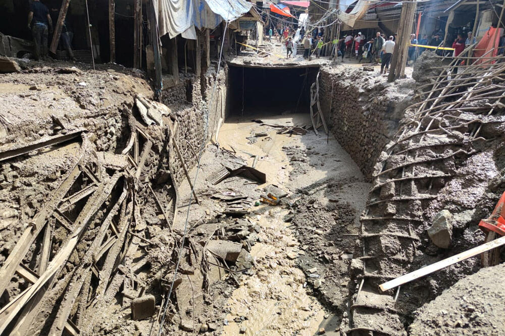 Detalj iz pogođenog područja, Foto: Reuters