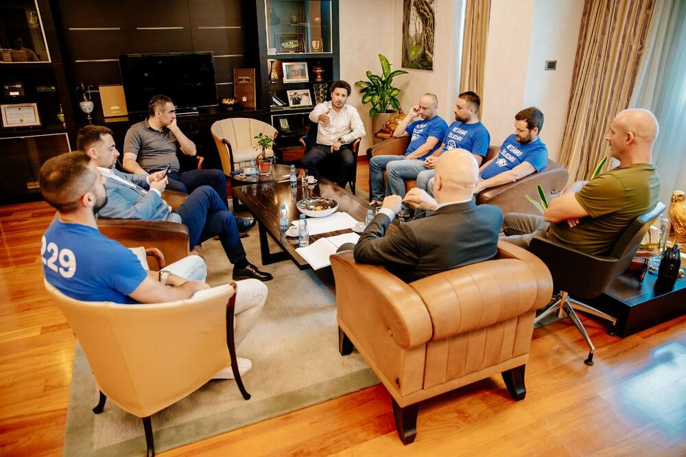 Sa sastanka, Foto: Telegram Dritan Abazović