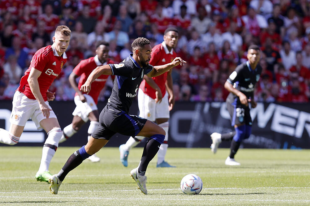 Sa meča Atletiko - Mančester junajted, Foto: Twitter.com/Atleti