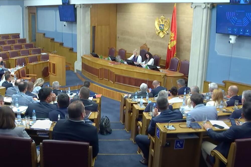 Sa sjednice, Foto: Skupština Crne Gore