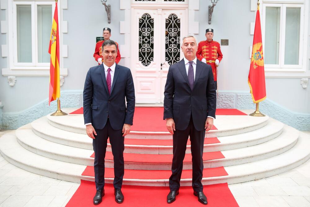 <p>Ranije danas Sančez se sastao i sa premijerom Abazovićem</p>