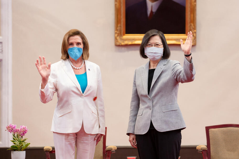 Pelosi i Cai Jing Ven, Foto: Reuters