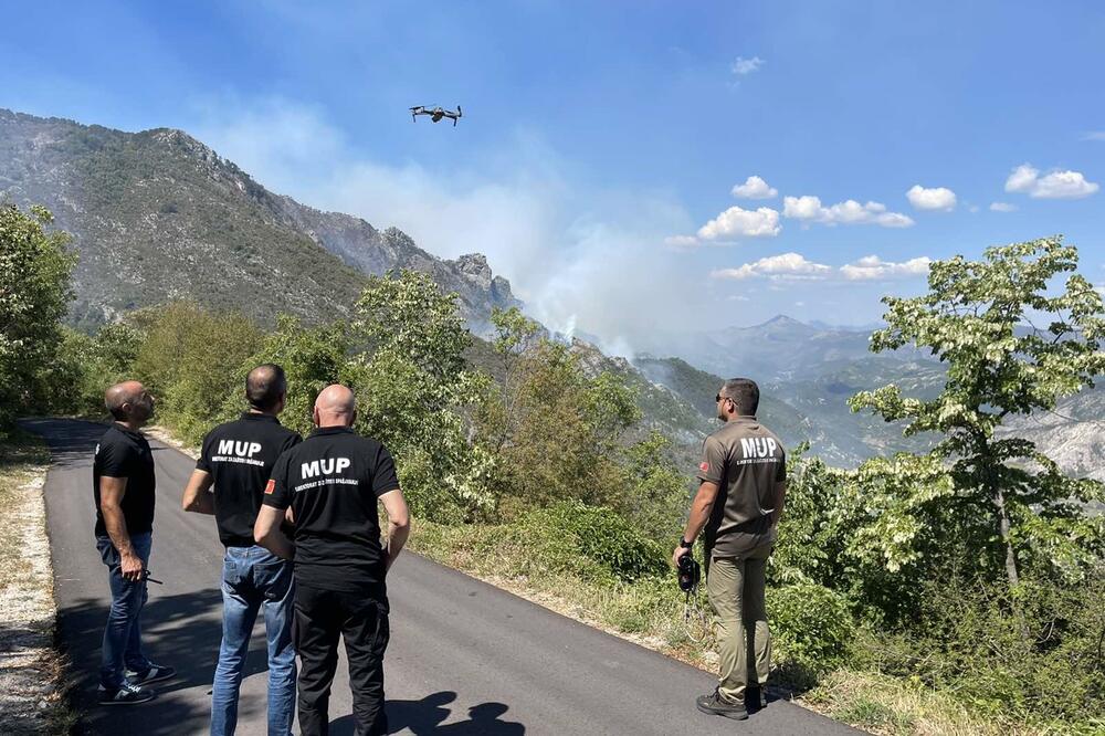 Dron ekipa Direktorata, Foto: MUP