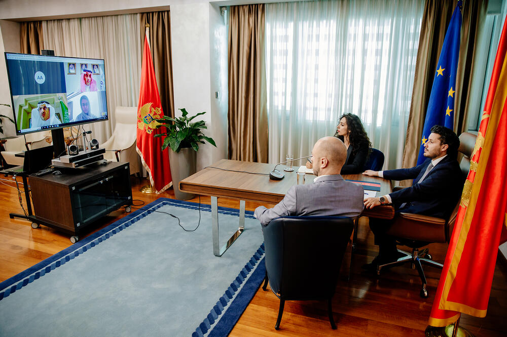 Detalj tokom razgovora, Foto: Vlada Crne Gore