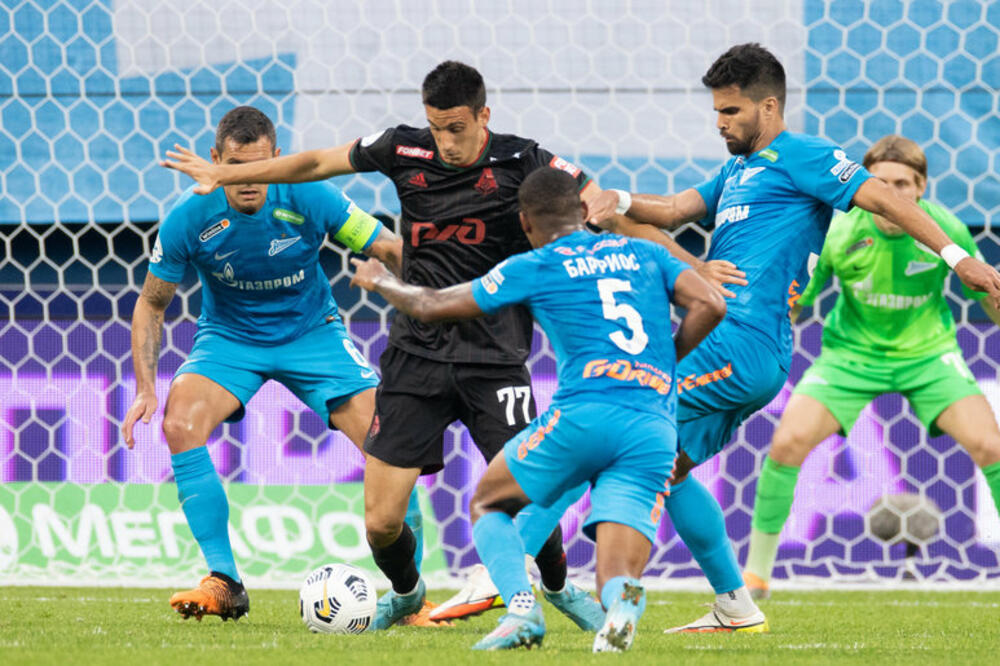 Marko Rakonjac na meču sa Zenitom, Foto: FC Zenit