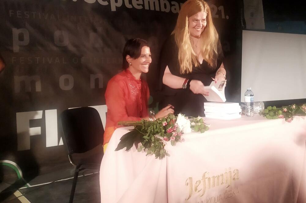 Sa promocije u Podgorici, Minja Marđonović, Foto: Jelena Kontić
