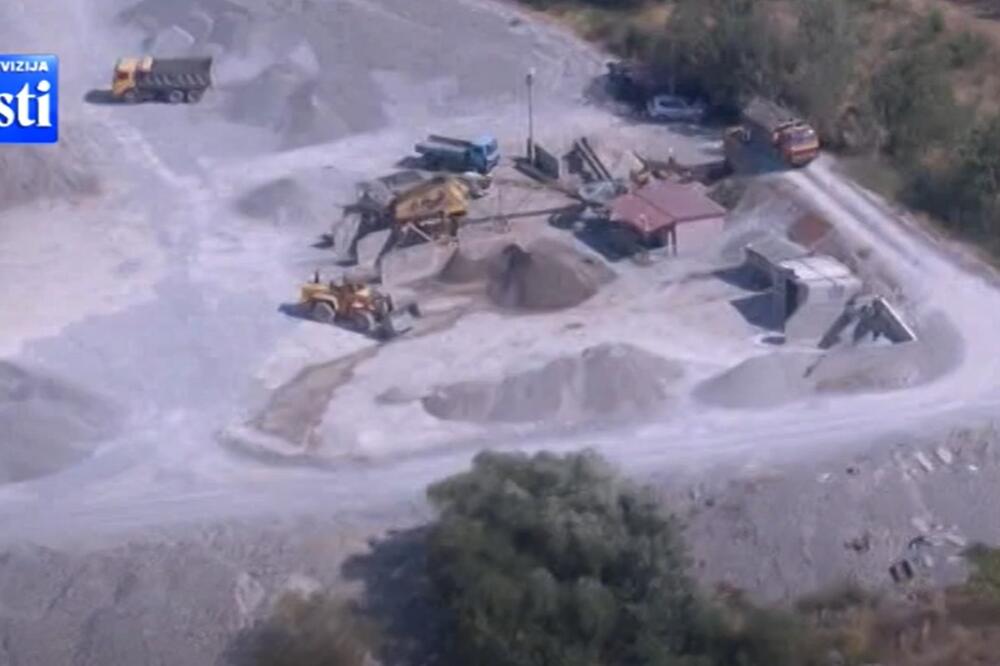 Eksploalatacija šljunka, Foto: Screenshot/TV Vijesti