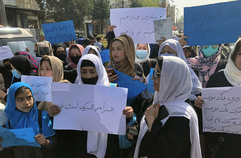 Talibani su uveli drakonska ograničenja: Protest u Kabulu