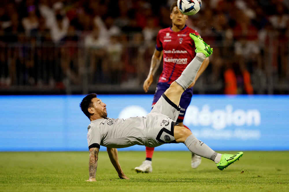 Leo Mesi daje gol Klermonu, Foto: Reuters