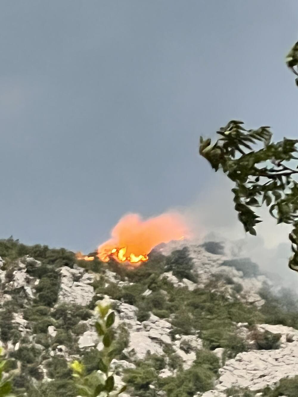 <p>Požari su izbili na nepristupačnim terenima, visoko u brdima</p>