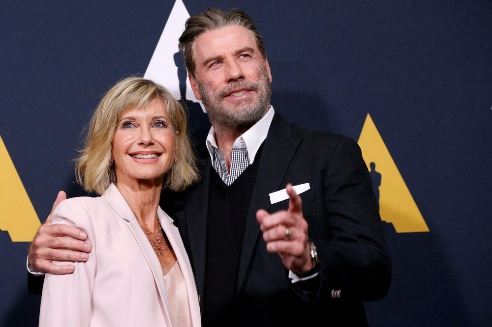 Olivija Njutn-Džon i Džon Travolta, Foto: Reuters