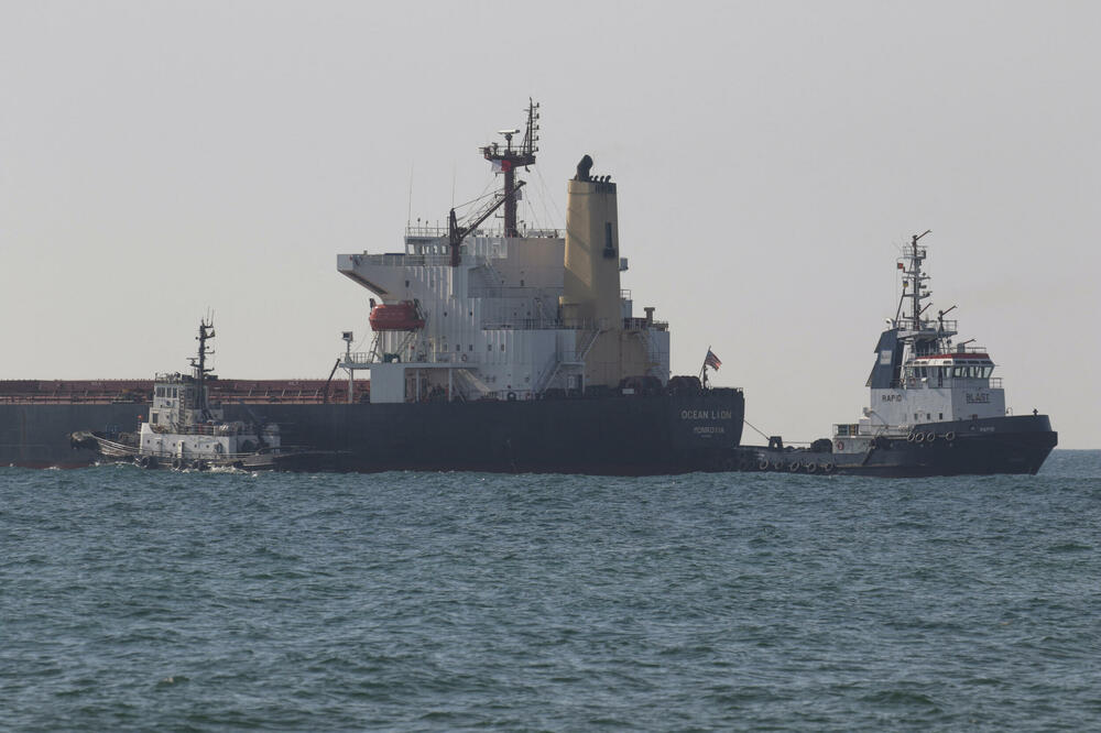 Brod "Oušen lajon", Foto: Reuters