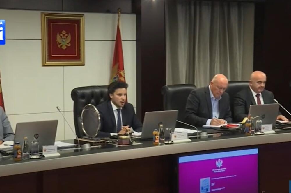 Sa jedne od sjednica Vlade, Foto: Screenshot/TV Vijesti