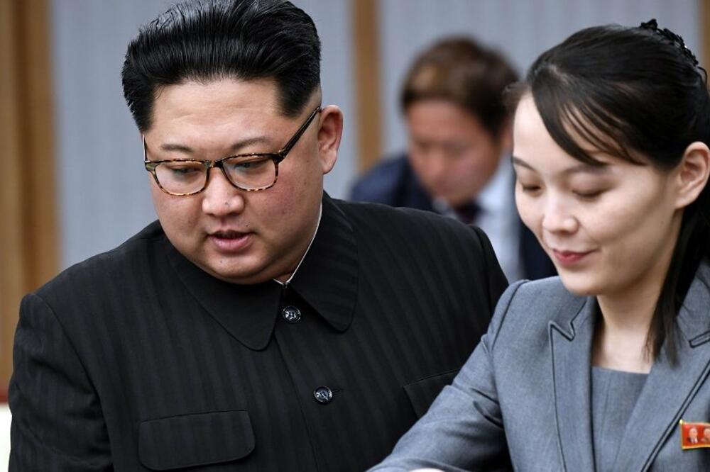 Kim Džong Un i njegova sestra Kim Jo Jong, Foto: Getty Images
