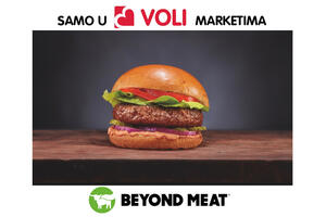 Internacionalno poznati Beyond Meat proizvodi samo u Voli marketima