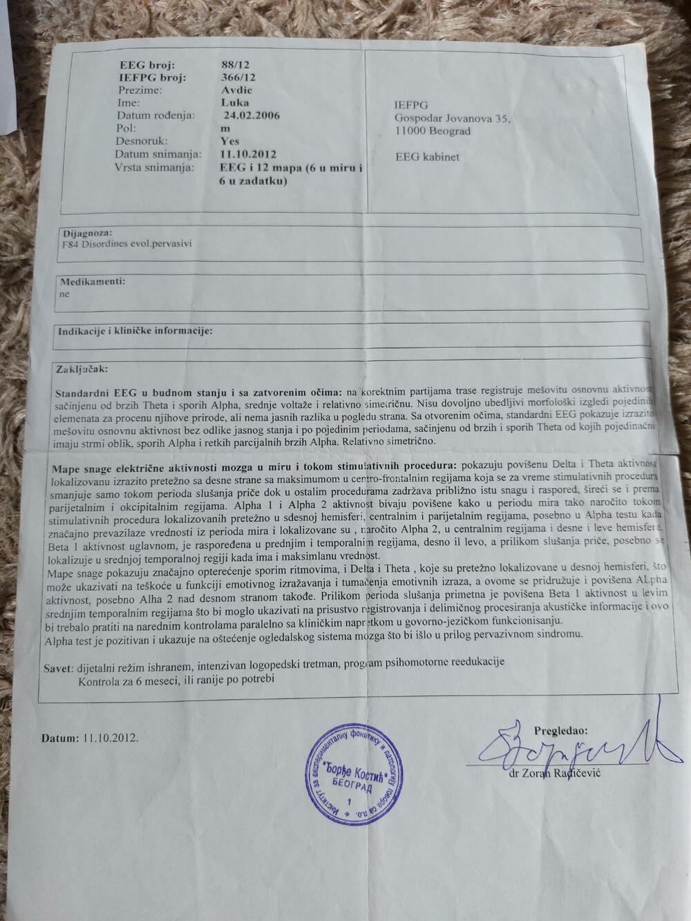 <p>Svi koji žele da pomognu uplata se moze izvršiti na žiro račun Lukine majke: <strong>AVDIĆ RADUŠA - Prva banka 535-0100100538207-56</strong>, dok je devizni račun: <strong>AVDIĆ RADUŠA - SVIFT CODE:PRVAMEPG ME 25535013050001353304</strong></p>