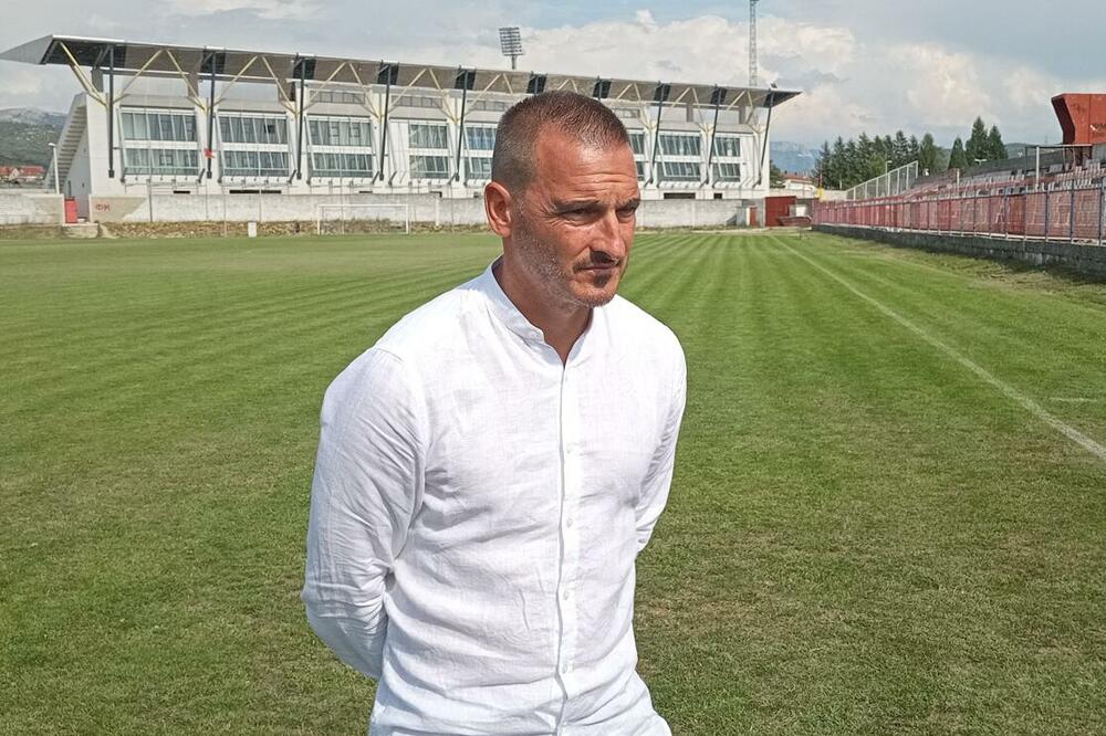 Nenad Brnović danas u Nikšiću, Foto: Savo Njunjić