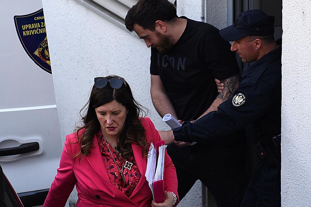 Radovan Mujović nakon saslušanja u SDT-u (arhiva), Foto: BORIS PEJOVIC