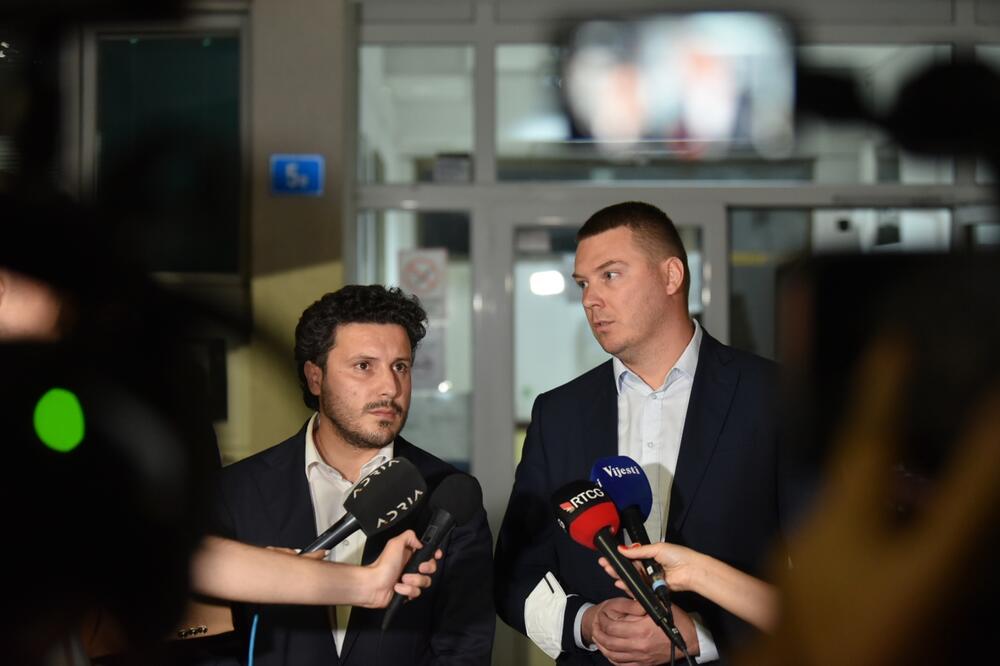 Abazović i Adžić, Foto: Boris Pejović